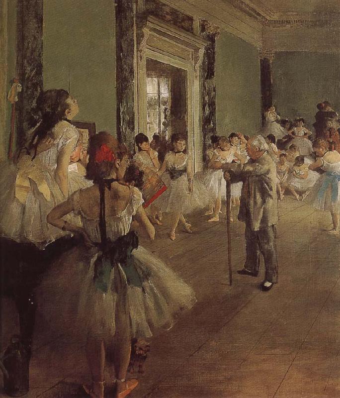 Edgar Degas Dance class France oil painting art